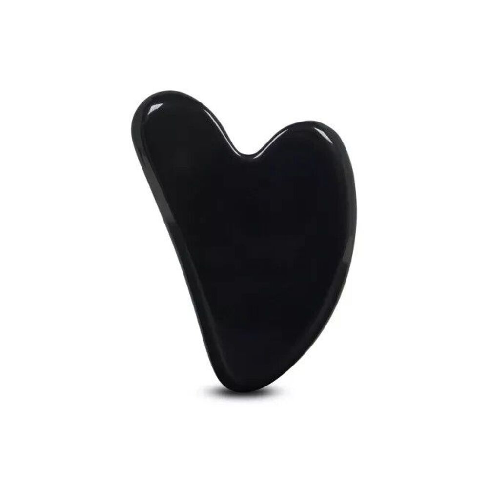 Plum Beauty Obsidian Sculpting Gua Sha Stone (Soothes & Depuffs) NEW SEALED!!!